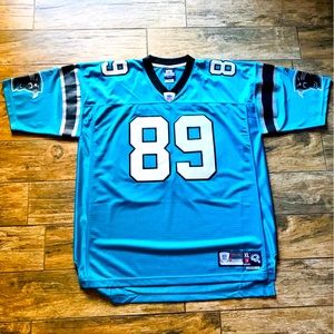 New Reebok NFL Carolina panthers Steve smith jersey XL
